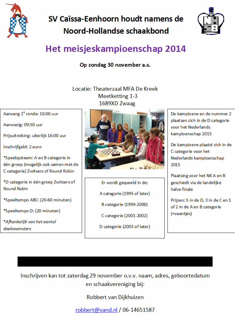 meisjeskampioenschap 14