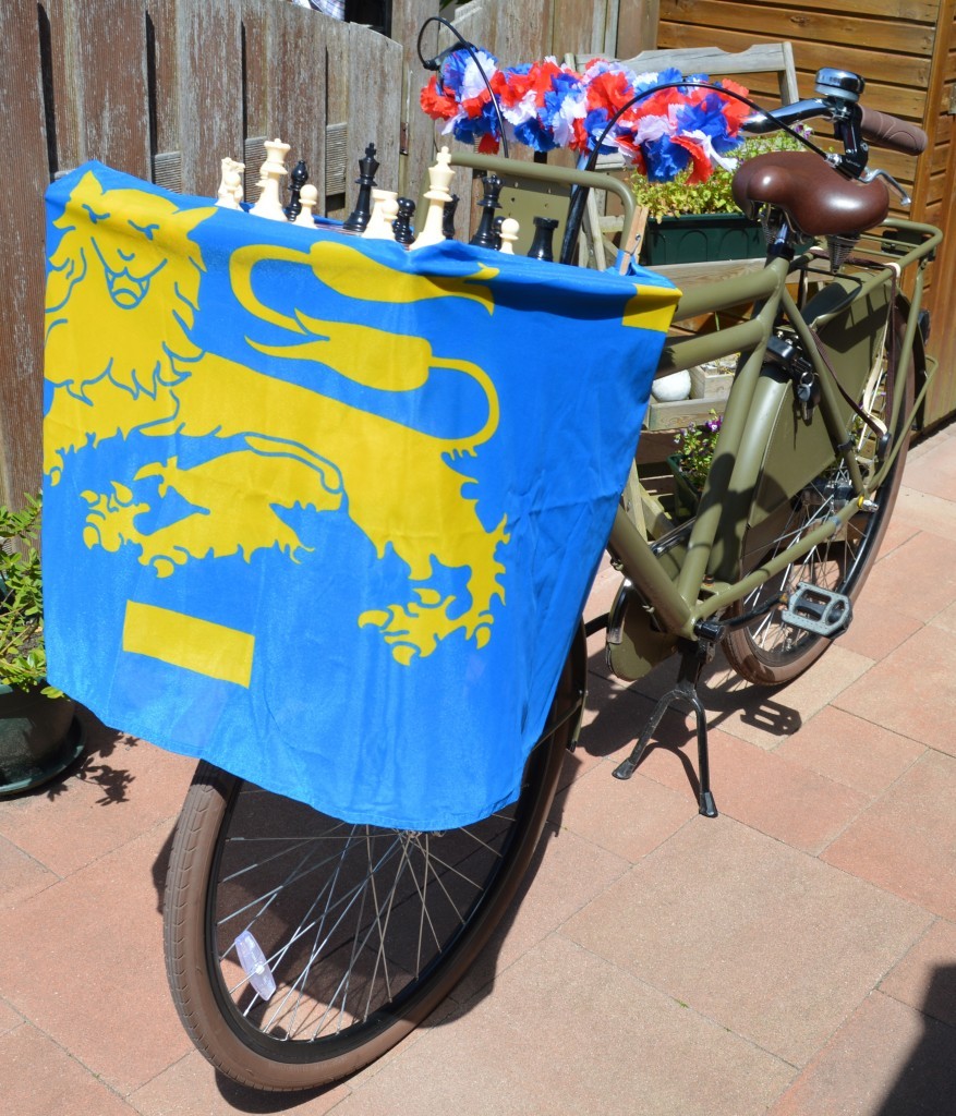 De schaakfiets van Caïssa-Eenhoorn.